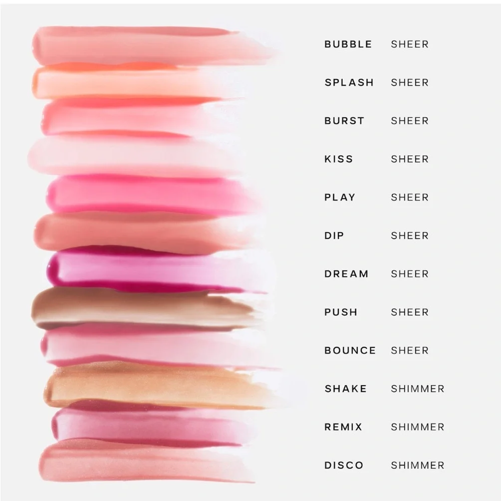Saie Glossybounce High Shine Hydrating Lip Gloss Oil “Play”